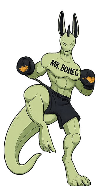 Mr. Bongg — the camp's honorary mascot